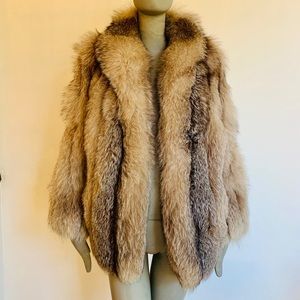 COPY - Vintage Fabulous Crystal Fox Fur coat